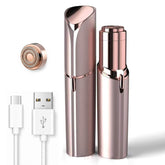 EVIEY rose gold front view showing sleek, portable design and quick touch-ups