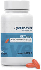 EyePromise EZ Tears front packaging showing 60 softgels and benefits