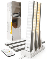 EZVALO front view of six 13inch lights and packaging, shows complete set benefit