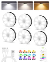 EZVALO puck light front view showing sleek design and instant upgrade