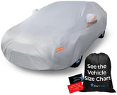 EzyShade front view on car showing full coverage and secure fit
