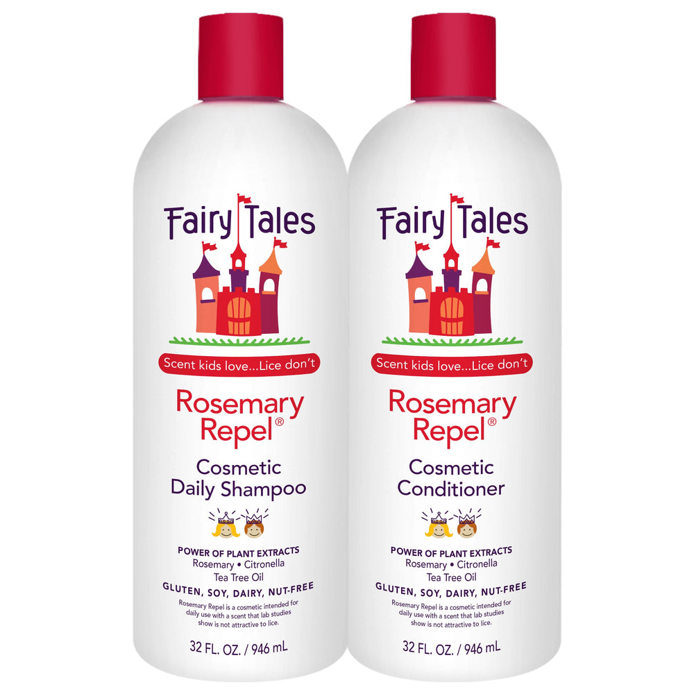 Fairy Tales front packaging duo shows brand and gentle formula benefits