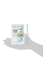 Fancy Feast spoon showing silky broth texture to boost palatability