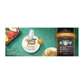 Fancy Feast Tuscany front packaging showing variety and pantry-ready convenience