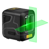Fanttik D2 front view showing green laser window and controls for clear alignment