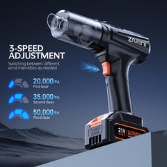 FAOGO attachments laid out with six tools for versatile cleaning and detailed reach