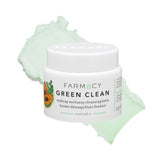Farmacy Green Clean front jar showing product and branding for easy identification