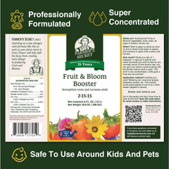Farmer's Secret concentrate pour closeup illustrating easy dilution benefit