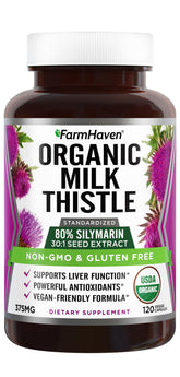 FarmHaven front packaging showing bottle and organic label for trustworthy sourcing