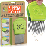 Fast 'n Clean front packaging showing product and benefit of quick removal