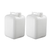 FastRack Hedpak front view showing two white 5 gallon containers and benefits of capacity