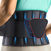 FEATOL front view of brace showing secure closure and fit benefit