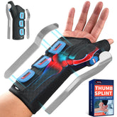 FEATOL front view of wrist brace showing overall fit and stability