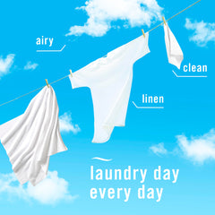 Fine Febreze mist suspended in air demonstrating longer-lasting freshness