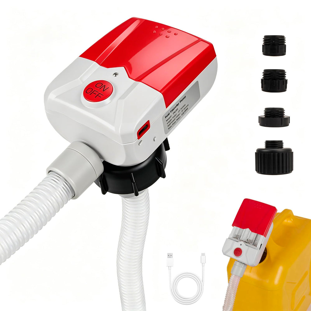 FEEDRON front view of pump showing compact design and portability benefit