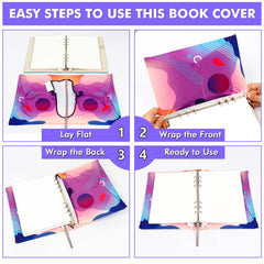 feela visible sewn-in ribbon bookmark on cover for quick page marking