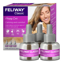 FELIWAY front packaging showing calming refill benefits