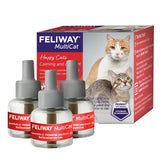 FELIWAY MultiCat front packaging showing calming solution benefit