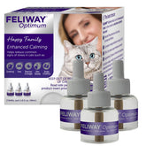 FELIWAY front packaging showing three refill boxes and calming benefit