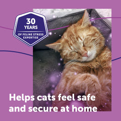 FELIWAY refill bottle close up highlighting instructions and quality