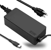 Fepprry front view of 65W USB-C adapter shows compact design and reliable charging.