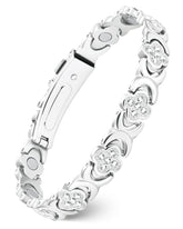 Feraco bracelet front view showing polished copper and elegant shape for versatile wear