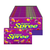 Ferrara Spree theater box front view showing colorful candy for easy sharing