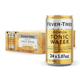 Fever-Tree front packaging can showing brand and clean design, enhances bar presentation