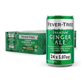 Fever-Tree front packaging showing premium ginger ale, highlights quality