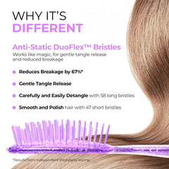 FHI Heat UNbrush slim lightweight handle for comfortable all-day styling
