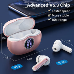 Fhumsh A10 in-ear fit during gym workout showing secure hooks and comfort, stable exercise use