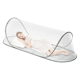 Fhyada front view of pop-up mosquito net showing coverage and easy setup benefit