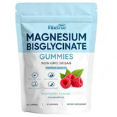Fibetrue front packaging showing bottle and raspberry gummies for easy identification