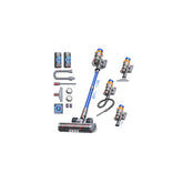 Fieety U15 front view showing slim stick design and tools, ideal for quick storage