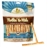 Fieldcrest Farms front packaging showing beef-flavored Twist Stix and benefits