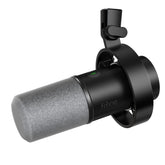 FIFINE K688 front view showing controls and durable metal body for reliable recording