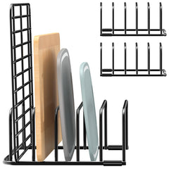 Fikoksol front view of rack showing five vertical slots for neat storage benefit: space-saving
