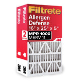 Filtrete front packaging showing product details and quick fit information