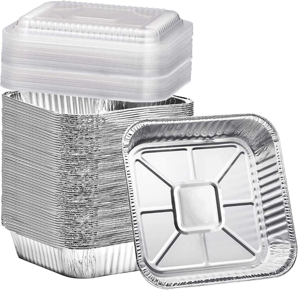 Findful front packaging showing 35 pans and clear lids for convenient events