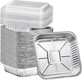 Findful front packaging showing 35 pans and clear lids for convenient events