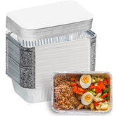 Findful front packaging showing 50-pack and cardboard lids for quick cleanup