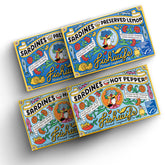 Fishwife front packaging showing four tins, premium presentation and convenience