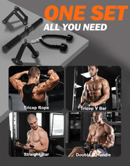 Fitarc V bar close-up showing textured grip for secure control and comfort