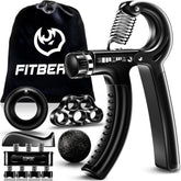 FitBeast front view of 5-pack grip kit showing portability and starter resistance