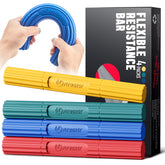 FitBeast front packaging showing four colored rehab bars and guide for easy selection