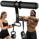 FitBeast wrist roller front view showing sturdy build and grip benefit