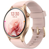 Fitpolo AR-01 front display showing vibrant AMOLED and quick glance benefit