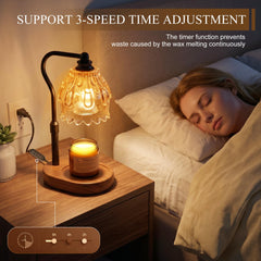 Fitrobust height adjustment demonstration with jar candle fitting up to 5.5 inches