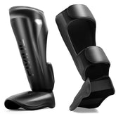 FIVING shin guard front view showing contoured pad and protective coverage