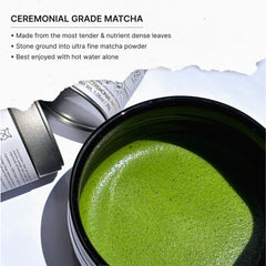 FKRO open 30g tin with vivid green powder highlighting freshness